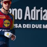 Jonathan Milan: le plus fort mardi au sprint KEYSTONE/EPA/ROBERTO BETTINI / ANSA